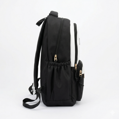 Cute Cat Korean Style Backpack for Girls – Waterproof Aesthetic School, College & Travel Bag with Multi-Compartments (30L)