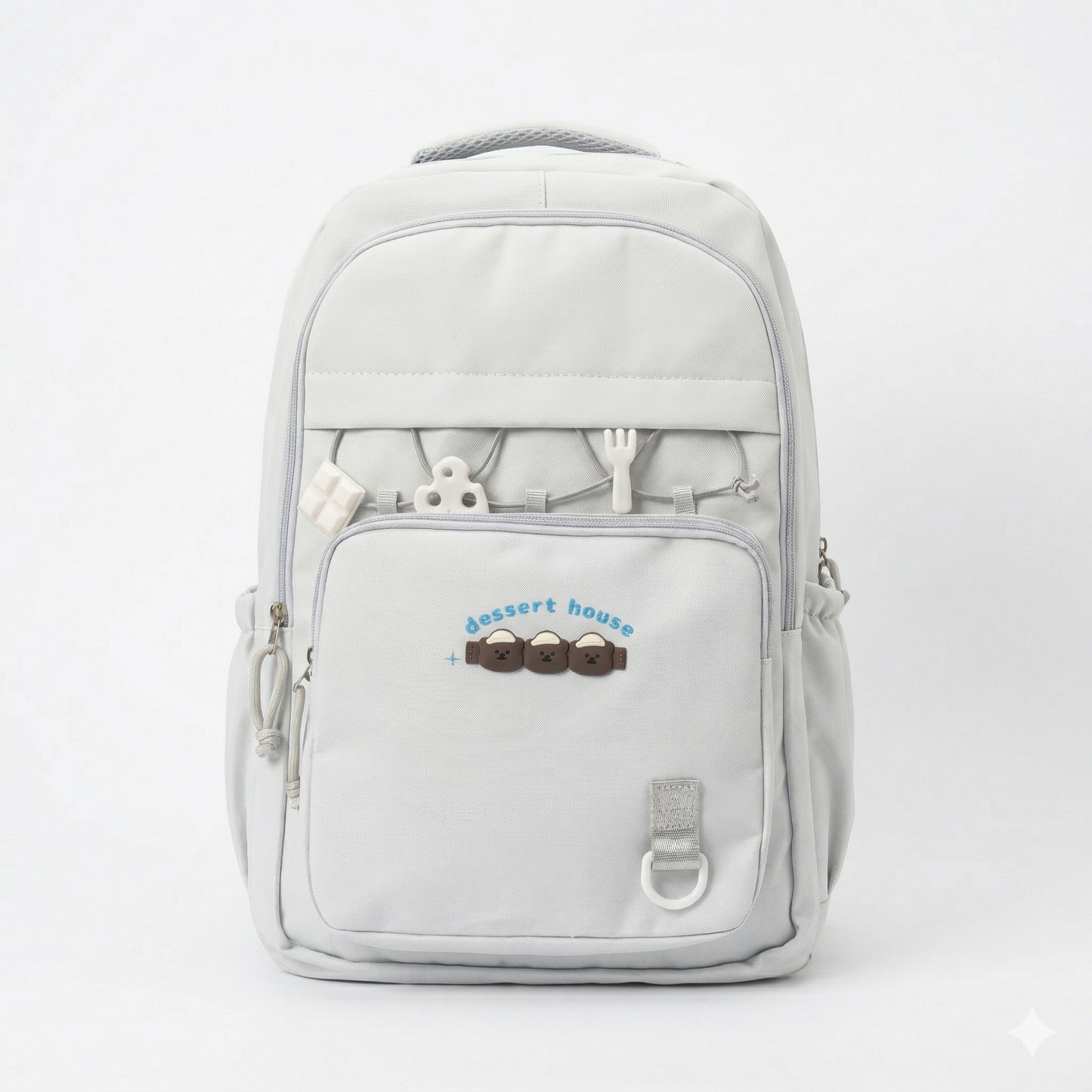 Cute Dessert Backpack – Lightweight Multi-Compartment School Bag (34L)