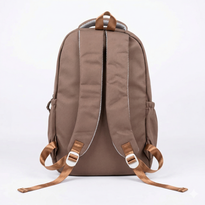 Premium Aesthetic Backpack with Pouch – Water Resistant Laptop School & College Bag (34L)