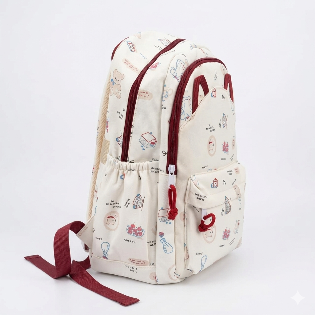 Cute Cat Kids Backpack – Lightweight School Bag