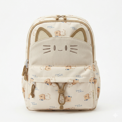 Cute Cat Kids Backpack – Lightweight School Bag